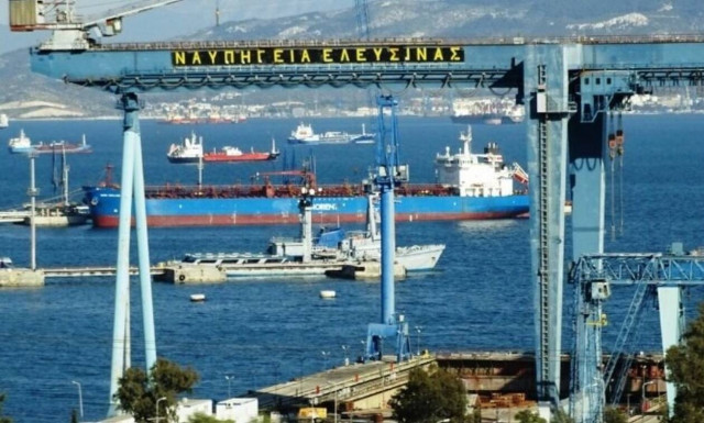 Στο Υπουργικό Συμβούλιο το σχέδιο εξυγίανσης των Ναυπηγείων Ελευσίνας