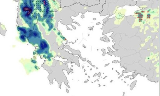 Καιρός: Επικίνδυνες «πυρομετεωρολογικές» συνθήκες την Κυριακή - Πού θα ρίξει χαλάζι (ΧΑΡΤΕΣ)
