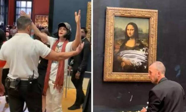 Γαλλία: Μεταμφιεσμένος άνδρας, σε αναπηρικό καροτσάκι βανδάλισε τη «Μόνα Λίζα» στο Λούβρο