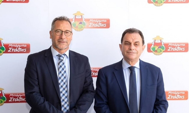 Εγκαίνια του νέου Αυτοματοποιημένου Ψυκτικού Θαλάμου της «Μπαρμπα Στάθης» από τον Υπουργό Αγροτικής