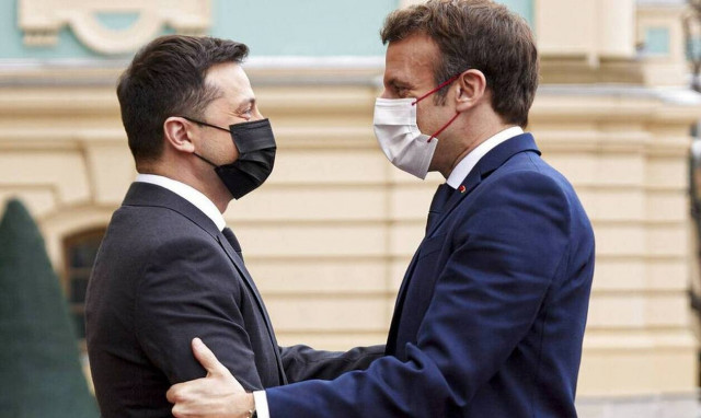 Ουκρανία: Το Κίεβο επιθυμεί την επίσκεψη Μακρόν προτού ολοκληρωθεί η γαλλική προεδρία της ΕΕ