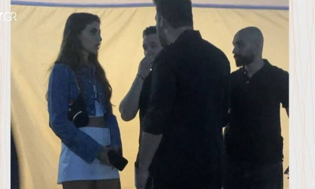 Γιώργος Σαμπάνης – Ιωάννα Σαρρή: Η πρώτη κοινή εμφάνιση μετά το τροχαίο (video)