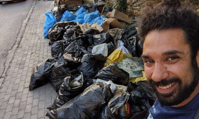 Ο Ιθύνων νους του πανελλαδικού κινήματος Save Your Hood καθάριζε επί 24 ώρες στα γενέθλιά του