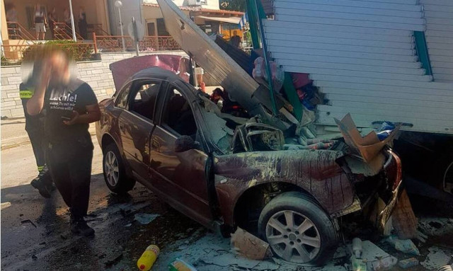 Καβάλα: «Όχι Θεέ μου μακελειό!» - Βίντεο ντοκουμέντο από το πολύνεκρο τροχαίο στην Γαληψό