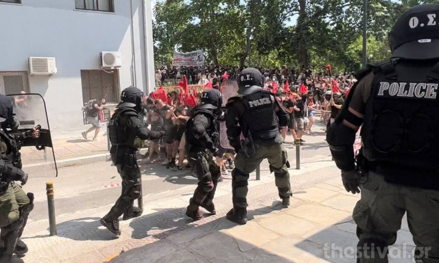 Επεισόδια στο ΑΠΘ: Τραυματίστηκαν δύο αστυνομικοί και τρεις δημοσιογράφοι - Δύο συλλήψεις