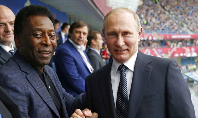 Ανοιχτή επιστολή Πελέ σε Πούτιν - Τον καλεί να σταματήσει τον πόλεμο στην Ουκρανία