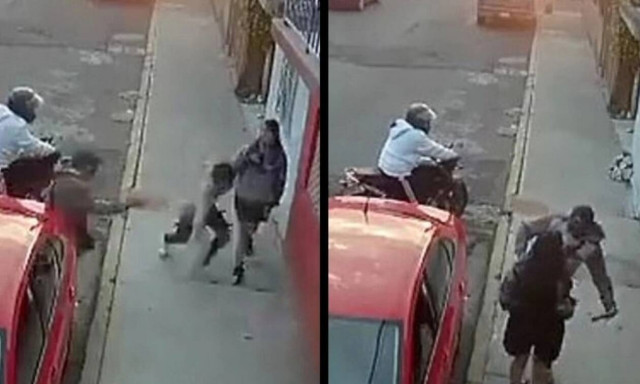 Viral βίντεο: Ληστές επιτέθηκαν σε ζευγάρι - Ο άνδρας παράτησε την κοπέλα του και έτρεξε να γλιτώσει