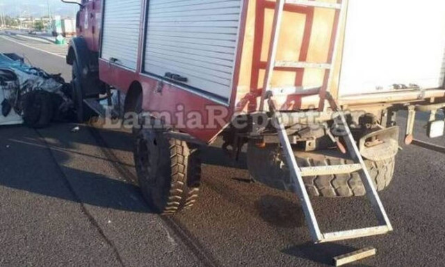 Φωτιά στη Βούλα: Τροχαίο για πυροσβεστικό όχημα της Φθιώτιδας που πήγαινε για βοήθεια στην Αττική