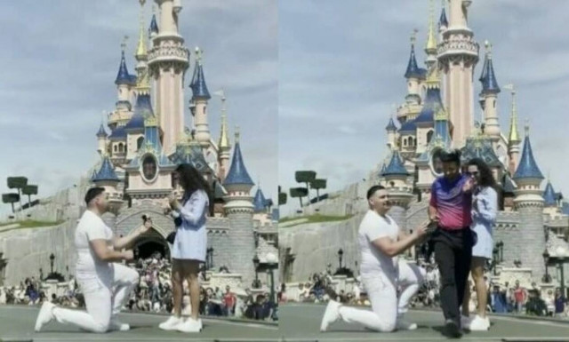 Πώς τους ξενέρωσε έτσι: Της έκανε ονειρεμένη πρόταση γάμου και ο υπάλληλος μπήκε στη μέση...