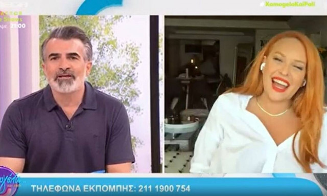 Σίσσυ Χρηστίδου: Εμφανίστηκε με τις πιτζάμες της στην εκπομπή