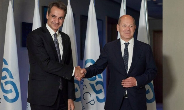 Τετ α τετ Μητσοτάκη-Σολτς πριν από το δείπνο των ηγετών ΝΑ Ευρώπης