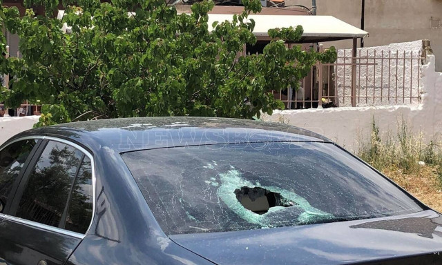 Άνω Λιόσια: Οι πρώτες εικόνες από το σπίτι που γάζωσαν άγνωστοι μέσα από ΙΧ