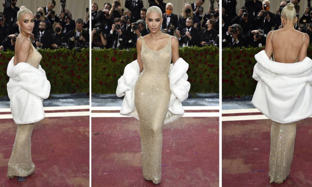 Kιμ Καρντάσιαν: Έκανε ζημιά στο ιστορικό φόρεμα της Μέριλιν Μονρό; Οι φωτογραφίες με τις φθορές