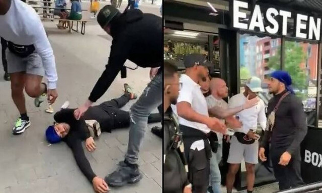 Έβρισε σεκιουριτά χωρίς να ξέρει ότι ήταν πρώην πρωταθλητής του μποξ με αποτέλεσμα να τον δείρει