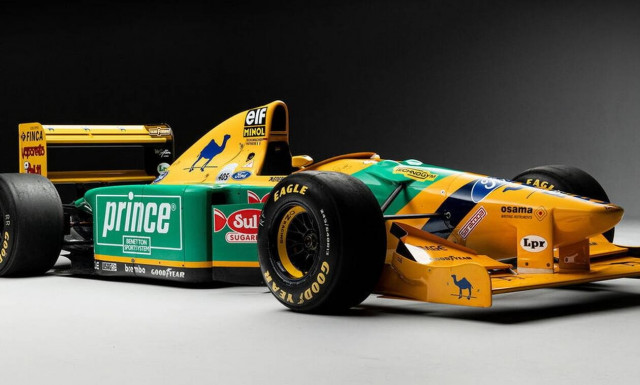 Πωλείται η Benetton B193B του Michael Schumacher