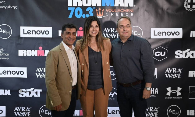 Iron Man 70,3 Vouliagmeni: Εξωστρέφεια, αθλητικός τουρισμός και ανάπτυξη - Το μήνυμα Κωνσταντέλλου
