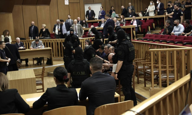 Για τις 6 Ιουλίου διέκοψε το Πενταμελές Εφετείο Κακουργημάτων τη δίκη της Χρυσής Αυγής