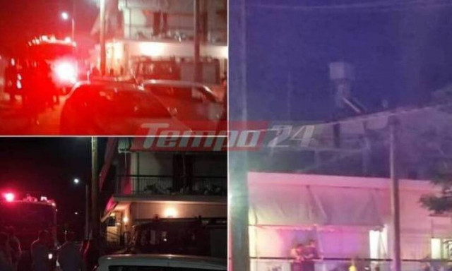 Πάτρα: Φωτιά σε διαμέρισμα από φωτοβολίδα που «ξέφυγε» από συναυλία γνωστού τραγουδιστή