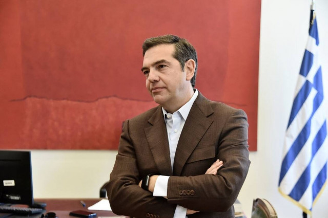 Ο Αλέξης Τσίπρας στην απονομή του πρώτου βραβείου καλύτερης εργασίας στο Πανεπιστήμιο Πειραιά