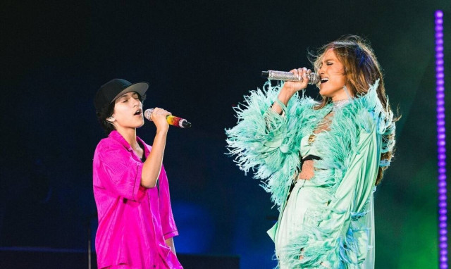 Τζένιφερ Λόπεζ: Στη σκηνή με την αγαπημένη της παρτενέρ