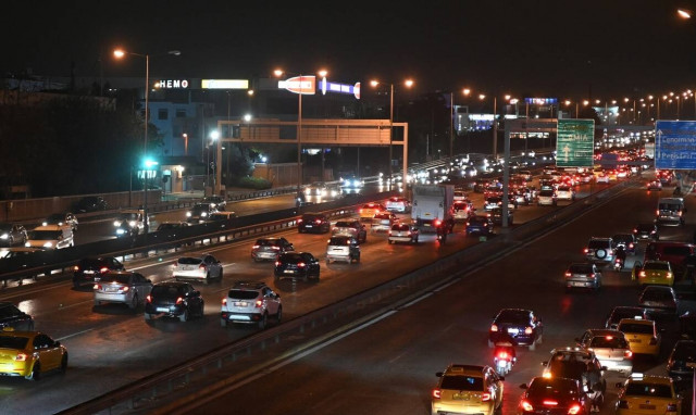 Κηφισός: Κυκλοφοριακές ρυθμίσεις λόγω έργων το βράδυ της Δευτέρας