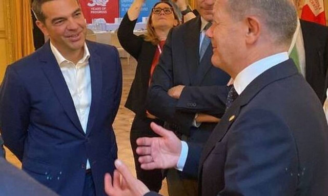 Συνάντηση Τσίπρα – Σολτς