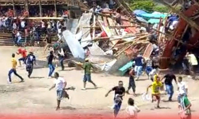 Τραγωδία στην Κολομβία: Τουλάχιστον 5 νεκροί από κατάρρευση εξέδρας κατά την διάρκεια ταυρομαχίας