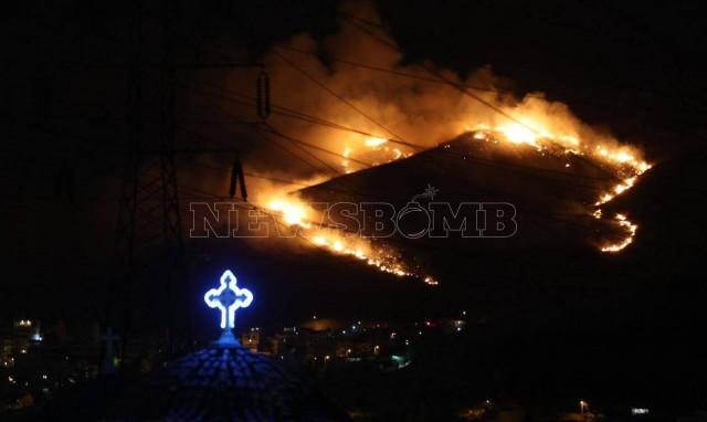 Φωτιά στο Σχιστό: Νύχτα αγωνίας! Ορατή η φωτιά από πολλές περιοχές – Ενισχύονται οι δυνάμεις