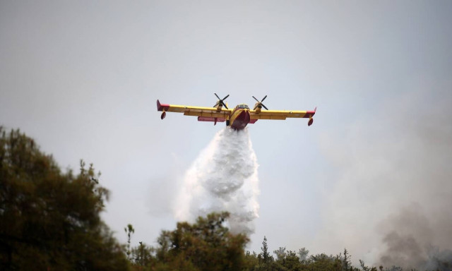 Φωτιά τώρα: Ανεξέλεγκτη η πυρκαγιά στην Αρκαδία - Ενισχύθηκαν οι δυνάμεις