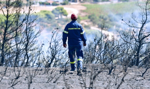 Φωτιά τώρα: Μάχη με τις φλόγες σε Παιανία, Κάρυστο, Ηλεία – Ισχυροί άνεμοι σε όλη την Ελλάδα
