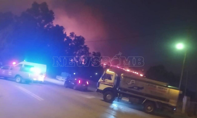 Φωτιά στη Φωκίδα: Tο Newsbomb.gr στο πύρινο μέτωπο