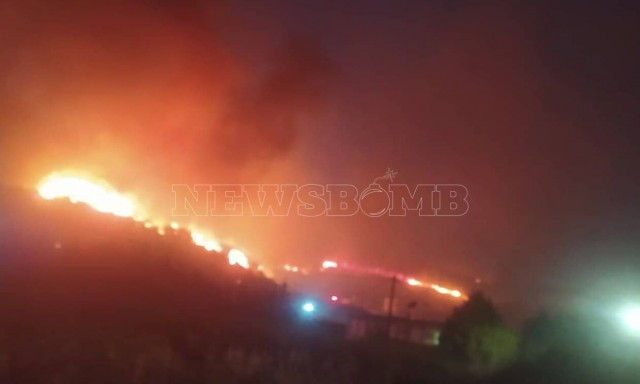 Φωτιά στη Φωκίδα: Μήνυμα του 112 - Εκκενώστε την Ιτέα και το Σερνικάκι