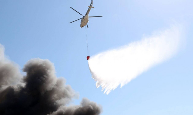 Φωτιά σε εξέλιξη στο Άγιο Όρος - Επιχειρούν επίγειες και εναέριες δυνάμεις