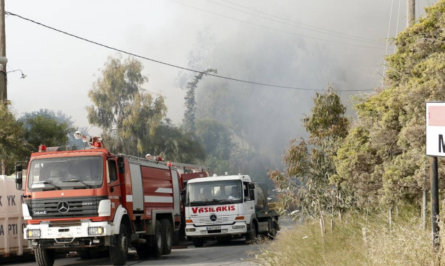 Φωτιά τώρα στο Μαρούσι