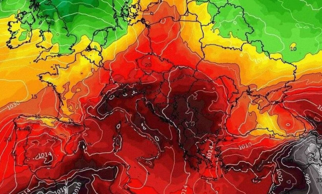 Καιρός: Πρώτα καταιγίδες και χαλάζι και μετά νέος καύσωνας (video)