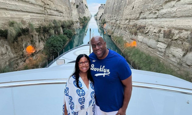 Ο Μάτζικ Τζόνσον στην Ελλάδα - Οι χλιδάτες διακοπές και η βόλτα στον Ισθμό