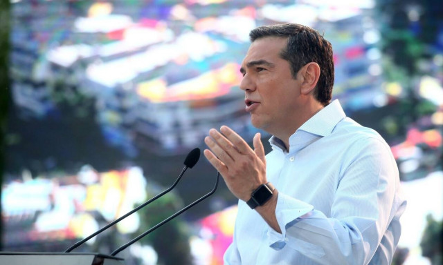 Πρώτος σταθμός, Περιστέρι – Ο Τσίπρας ξεκινάει από τα Δυτικά την προεκλογική καμπάνια του ΣΥΡΙΖΑ