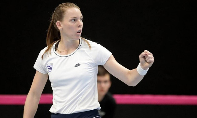 Τένις: Ιστορική πρώτη νίκη για τη Δέσποινα Παπαμιχαήλ στη Βουδαπέστη