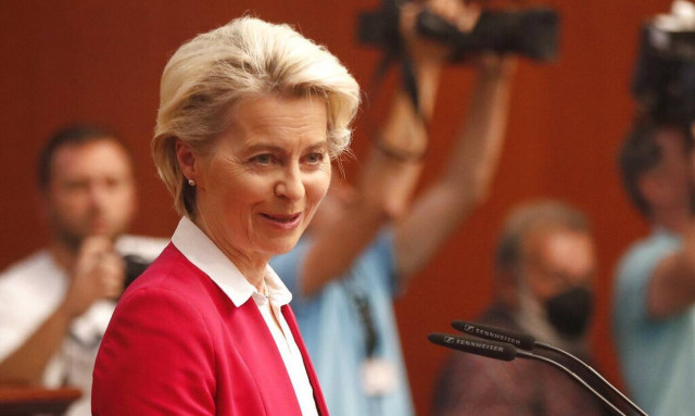 Φον ντερ Λάιεν στη Βουλή των Σκοπίων: «Αποδεχτείτε τον συμβιβασμό με τη Βουλγαρία»