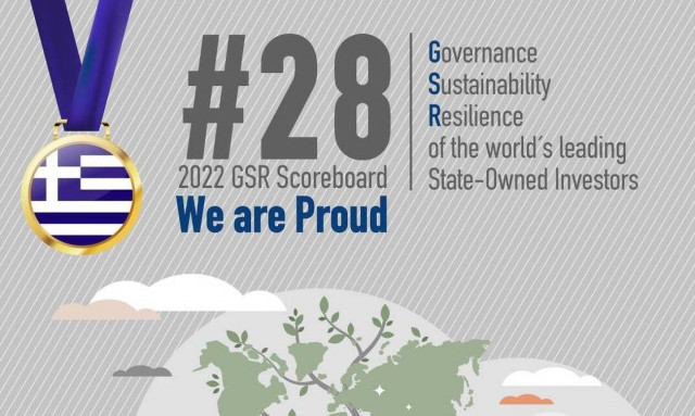 Το Υπερταμείο στο Global Sovereign Wealth Funds Scoreboard για τη διαχείριση της δημόσιας περιουσίας