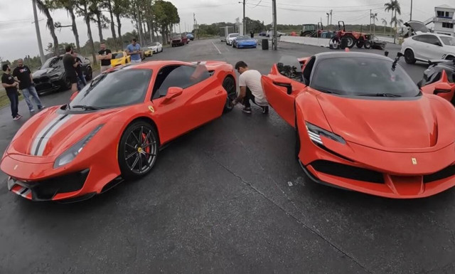 Κλασική ή ηλεκτρική; Η απόλυτη κόντρα μεταξύ δύο Ferrari