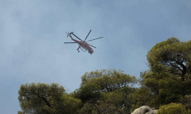 Φωτιά σε εξέλιξη στην Κέρκυρα