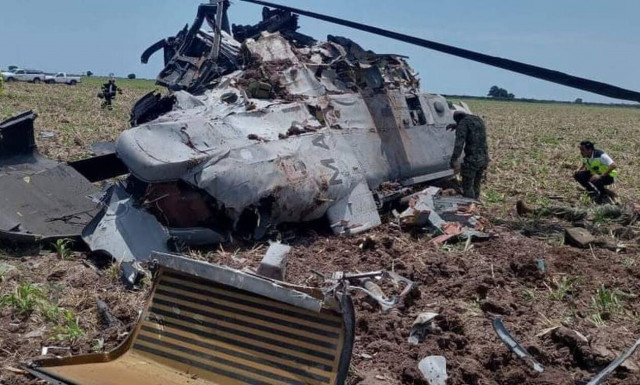 Μεξικό: 14 νεκροί από συντριβή ελικοπτέρου Black Hawk του Πολεμικού Ναυτικού