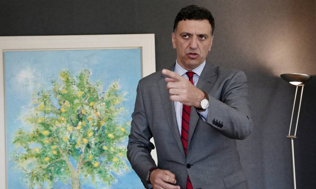 Συνάντηση του Βασίλη Κικίλια με τον Πρέσβη της Ομοσπονδιακής Δημοκρατίας της Γερμανίας στην Ελλάδα