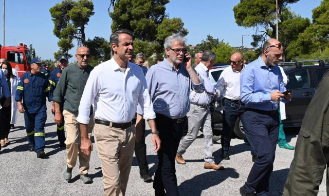 Μητσοτάκης: Εύλογα τα ερωτήματα για το σημείο και την ώρα που ξεκίνησε η φωτιά στην Πεντέλη