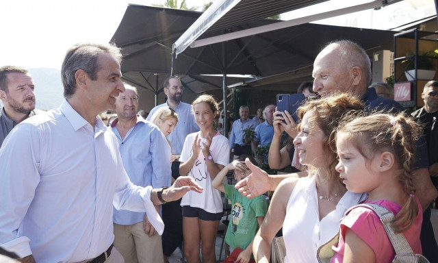 Μητσοτάκης από Ηγουμενίτσα: «Μέτρα στήριξης για τους κτηνοτρόφους, ξέρουμε ότι η πίεση είναι μεγάλη»