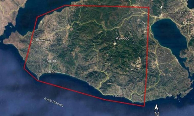 Φωτιά: Ενεργοποιήθηκε η υπηρεσία Copernicus και για την πυρκαγιά στη Μυτιλήνη