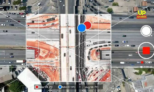 Καύσωνας στην Αθήνα: Απίστευτες εικόνες από drone - Έφτασε 95 βαθμούς η θερμοκρασία στον Κηφισό