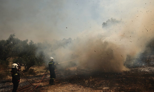 Προσήχθη ηλικιωμένος για τη φωτιά στον Ασπρόπυργο - Σύλληψη 25χρονου για τη φωτιά στο Λασίθι