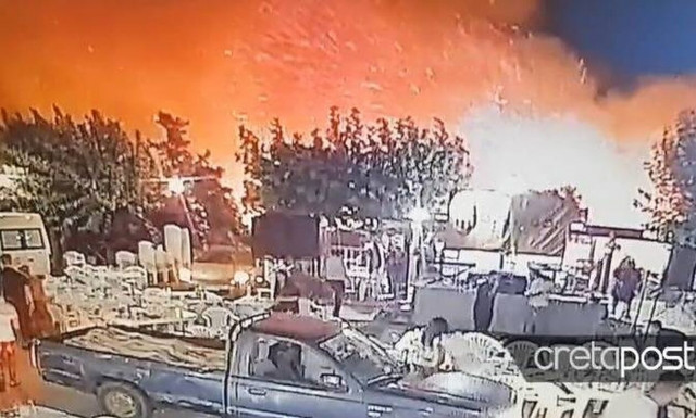 Κρήτη: Συνελήφθη 25χρονος για τη φωτιά στο πανηγύρι στο Βραχάσι